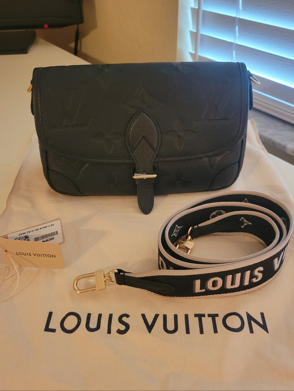 Louis Vuitton Empreinte Diane Shoulder Bag